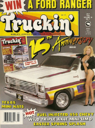 TRUCKIN' 1990 JULY -